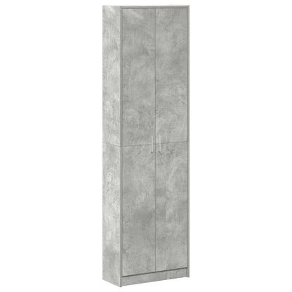 Kledingkast Betonlook 55x25x189 cm Hout
