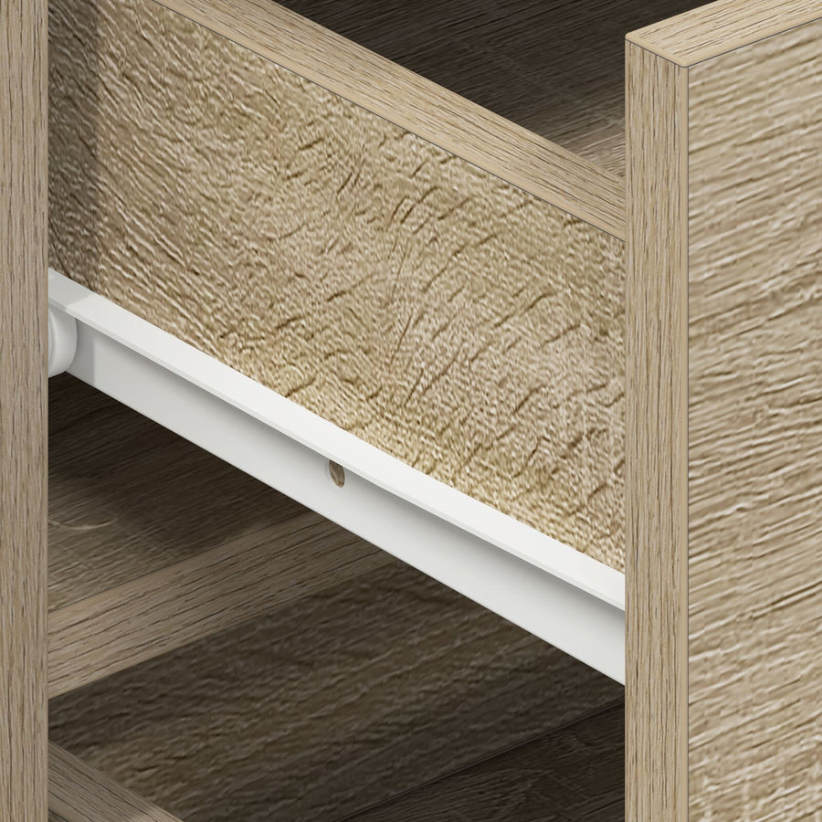 Dressoir Sonoma Eiken Bewerkt Hout 120 X 36 X 69 Cm Opslag