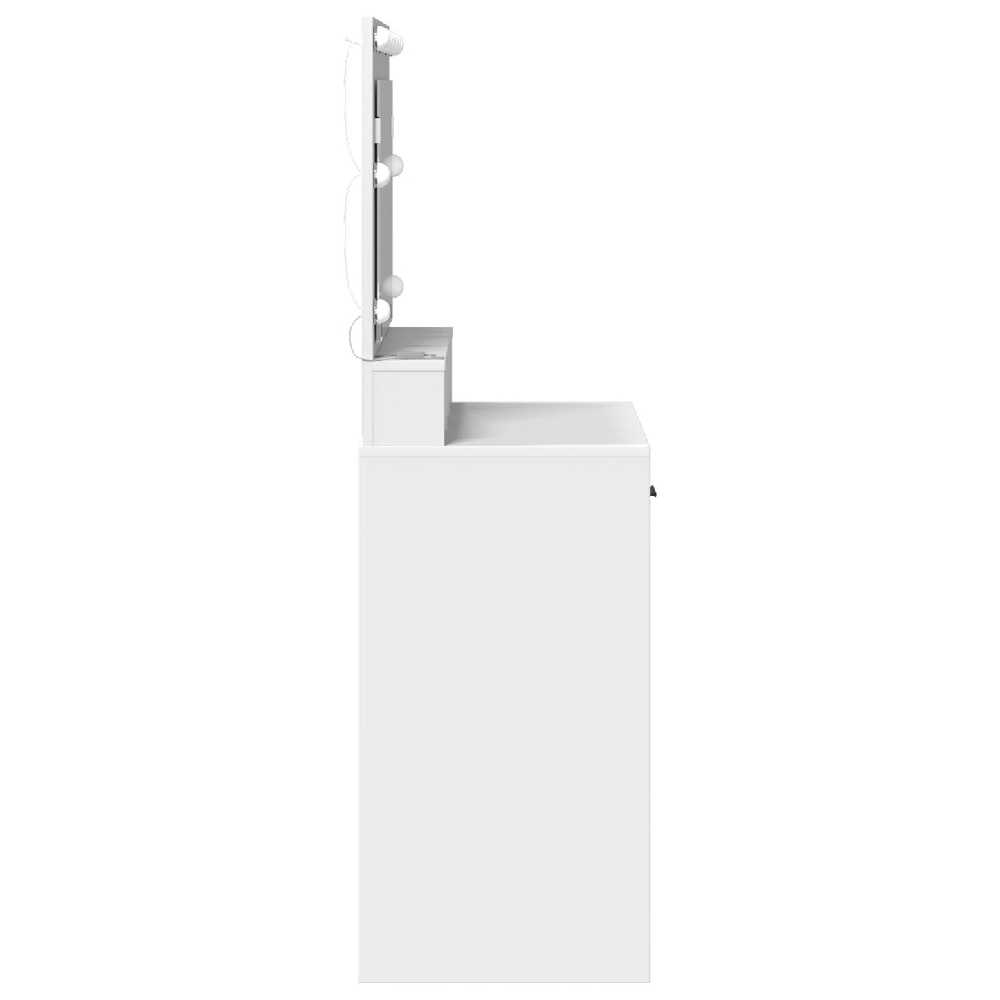 Kaptafel Met Led-Verlichting, , 79 x 41 x 135 cm Wit