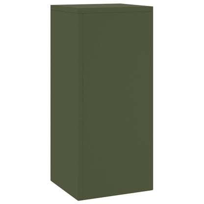 Buiten Plantenstandaarden Pillar 2 Stuks 24X24X55 Cm Staal Olijfgroen 2x (55 cm)