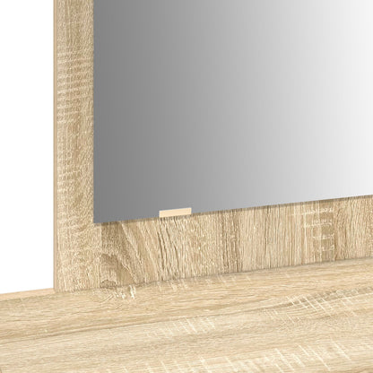 Wandkaptafel 100 x 40 x 70 cm Sonoma eik zonder LED