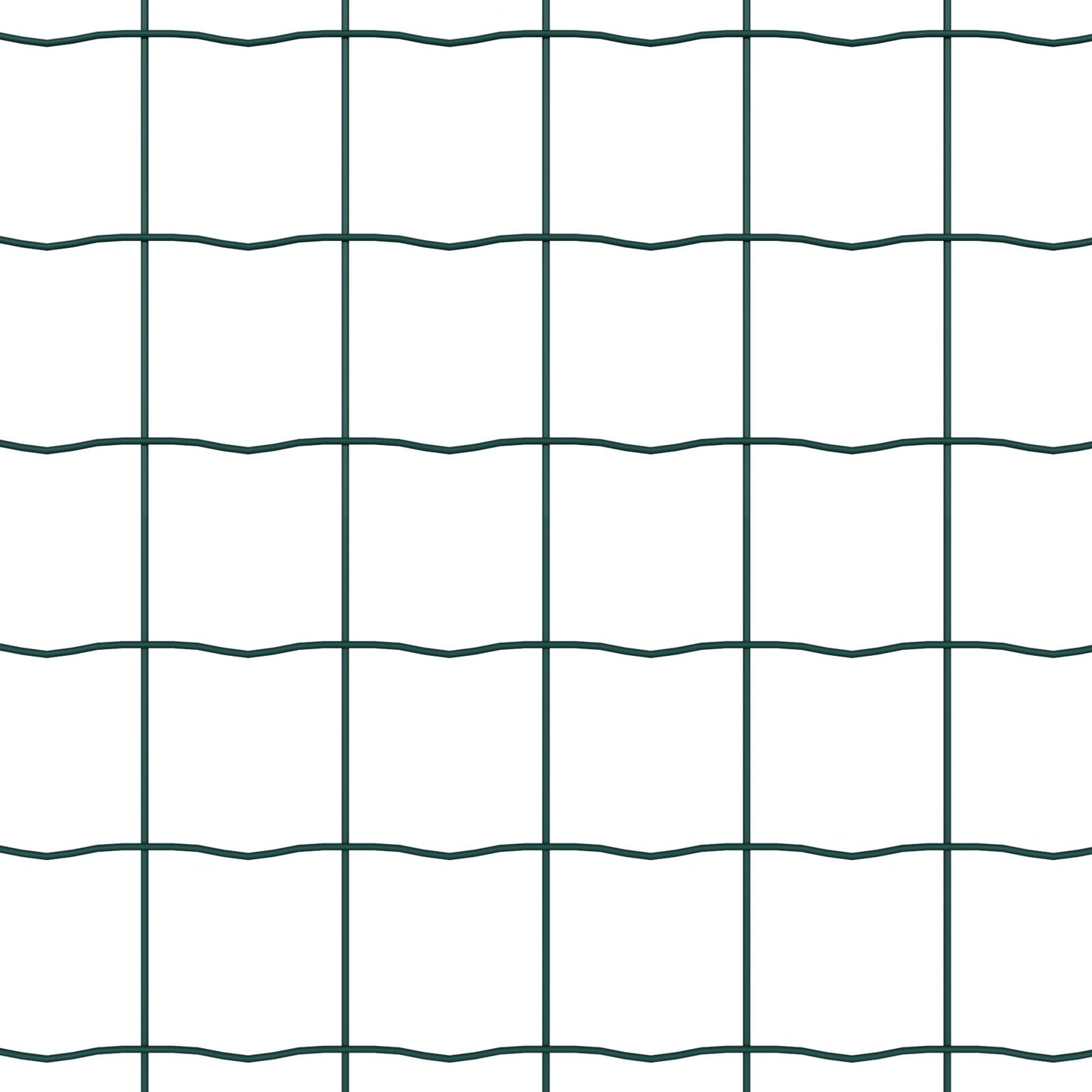 Euro Hek Met 5 U-Palen Groen 0.4X10 M Staal