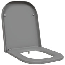 Snelle Toiletbril Met Soft Close Duroplast Grijs