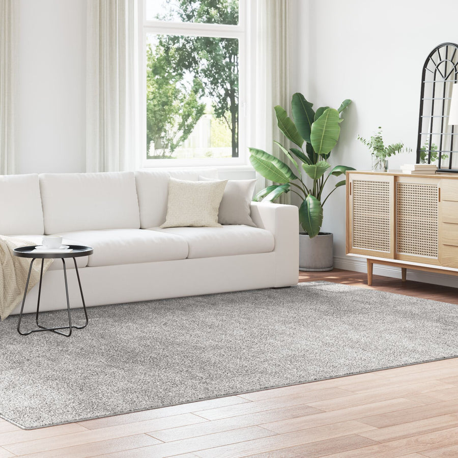 Shaggy Vloerkleed Met Latex Onderlaag Grijs 240 x 340 cm