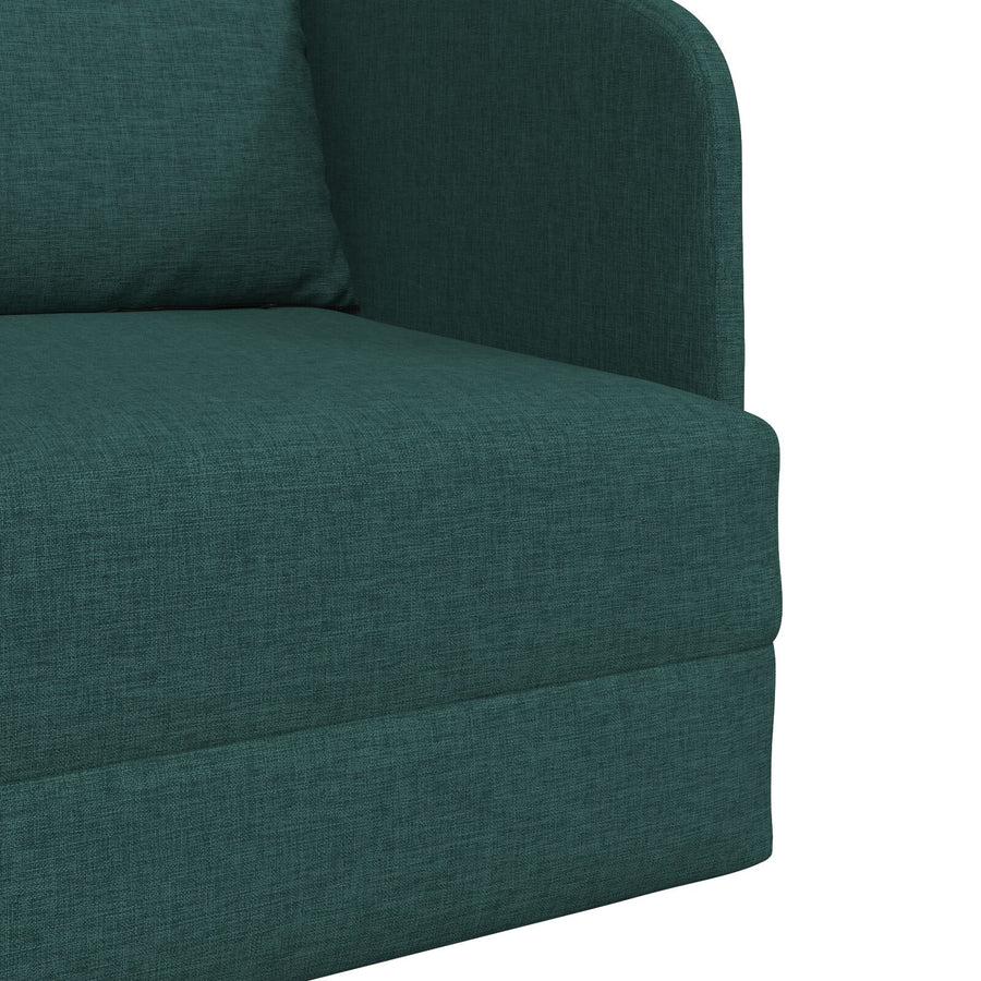Vloer Sofa Bed 2-In-1 65X80X83 Cm Stof Donkergroen