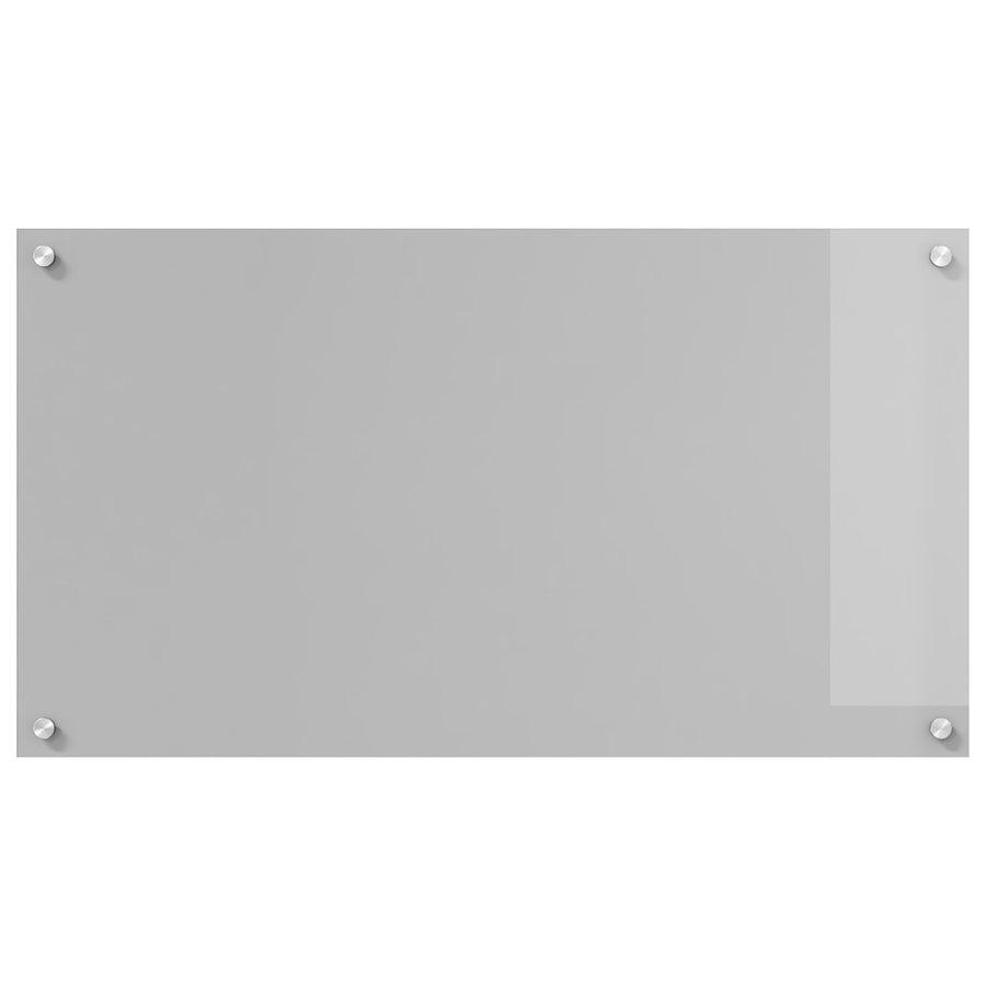 Keuken Achterwand 90X50X0,6 Cm Gehard Glas Lichtgrijs 90 x 50 cm
