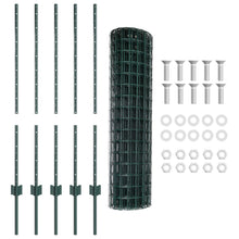 Eurohek Met 5 U-Palen Groen 1X10 M Staal