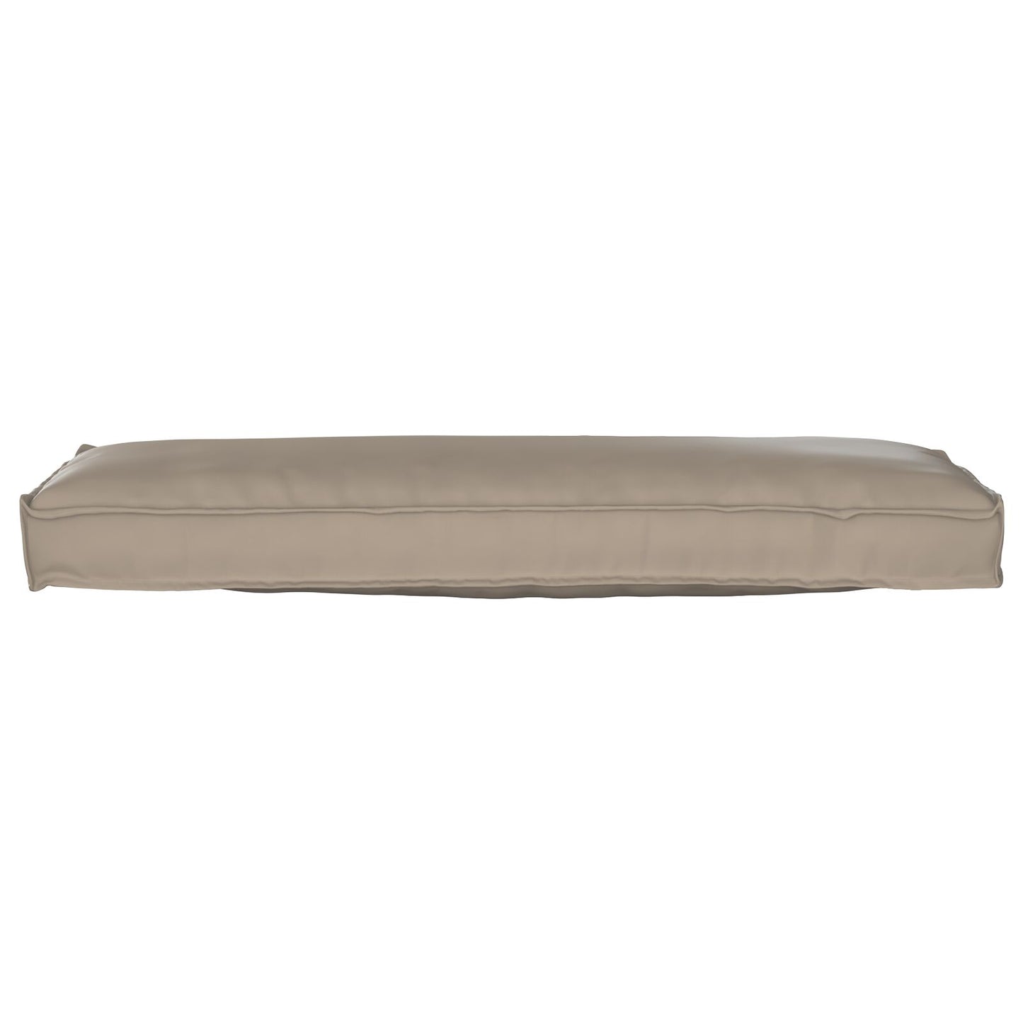 Pallet Kussen Voor Bank Taupe 120X40X8 Cm Oxford Stof