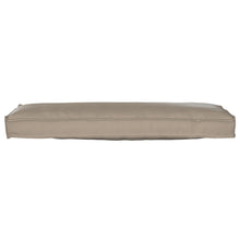 Pallet Kussen Voor Bank Taupe 120X40X8 Cm Oxford Stof