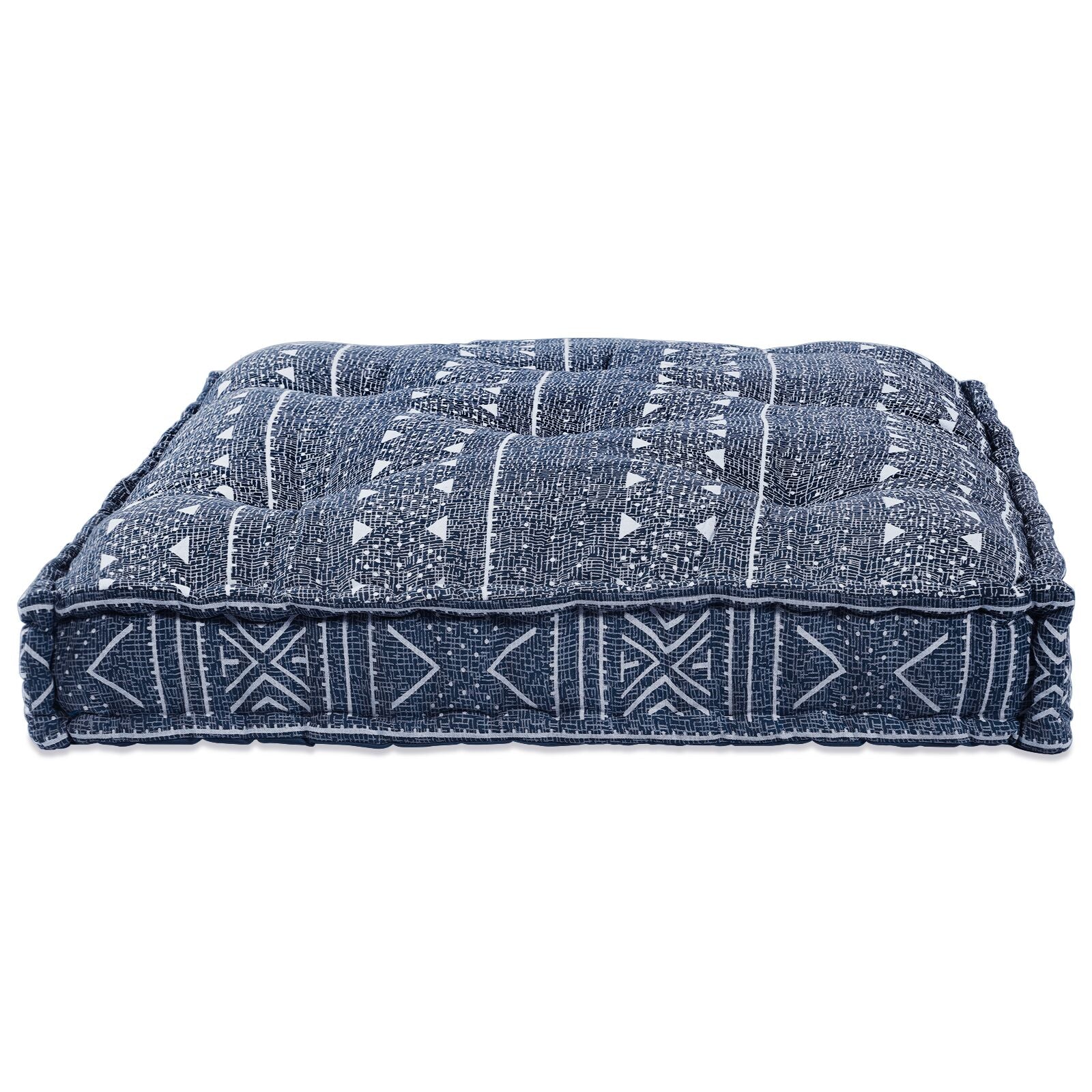 Palletkussen Indigo 120X80X12 Cm Stof Indigo print Enkel kussen