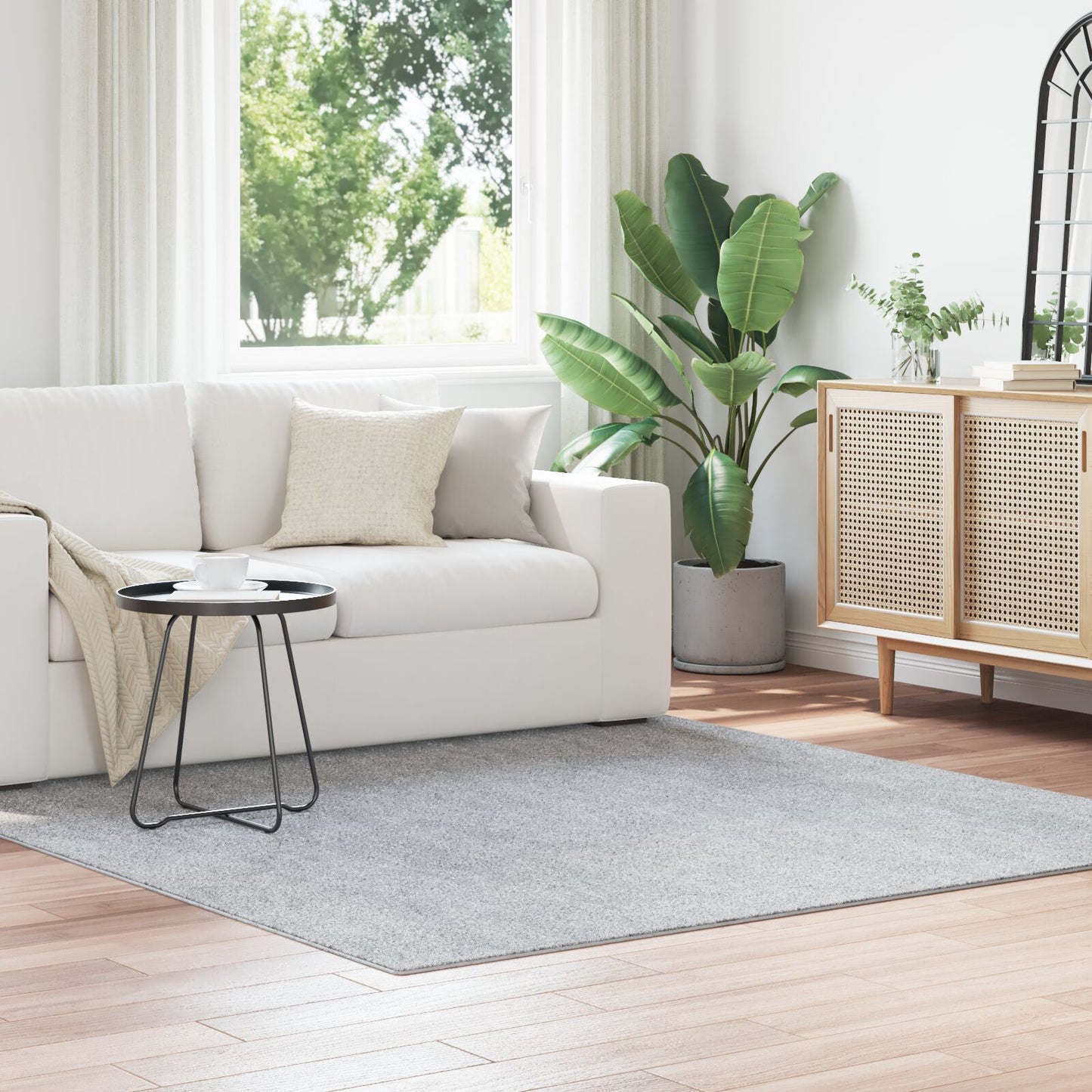 Tapijt (190) 100% Pp Grijs 200 x 200 cm