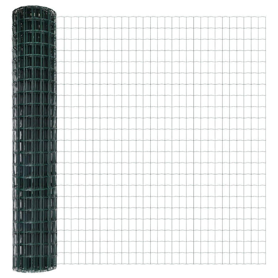 Euro Hek Met 5 U Palen Groen 1.6X10 M Staal