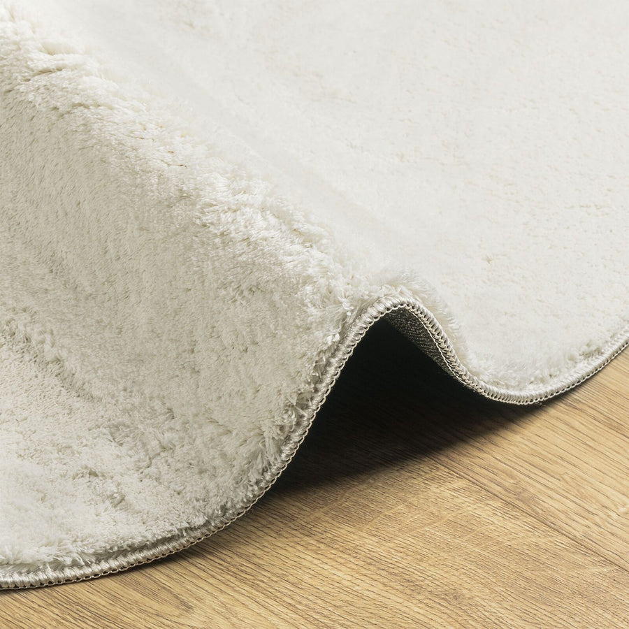 Vloerkleden Polyester Duurzaam Vloerkleden Crème 120 x 170 cm
