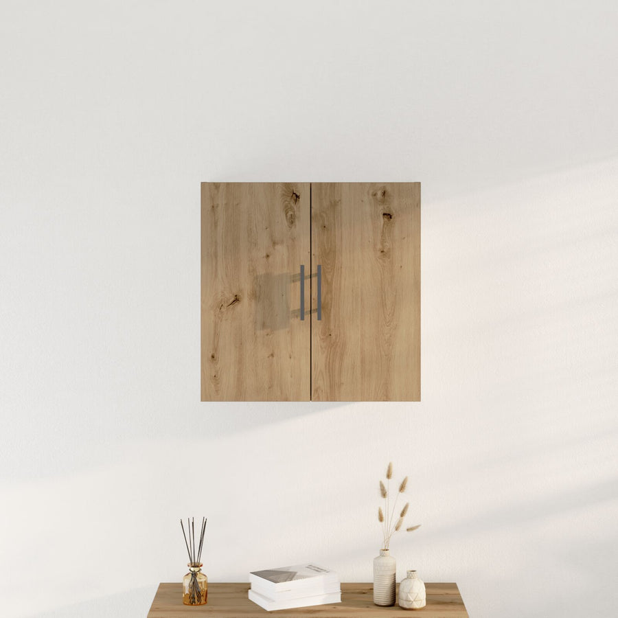 Wandkast 60X31,5X60 Cm Gelaagd Hout Artisan eiken