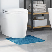 Badmat antislip blauw 50x50 cm polyester