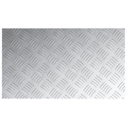 Aluminium Antislip Platen 4 Stuks 70X40 Cm 70 x 40 x 0.3 cm Rechthoekig