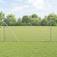 Gelast Draadhek Met 13 Palen 1X50 M Gegalvaniseerd Staal Gegalvaniseerd Staal