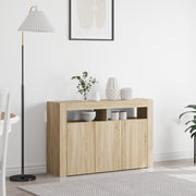 Dressoir 116x30x75 cm sonoma eiken