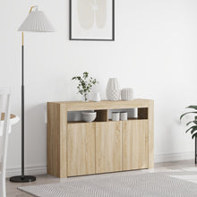 Dressoir Engineered Hout 116 X 30 X 75 Cm Dressoir Sonoma eiken