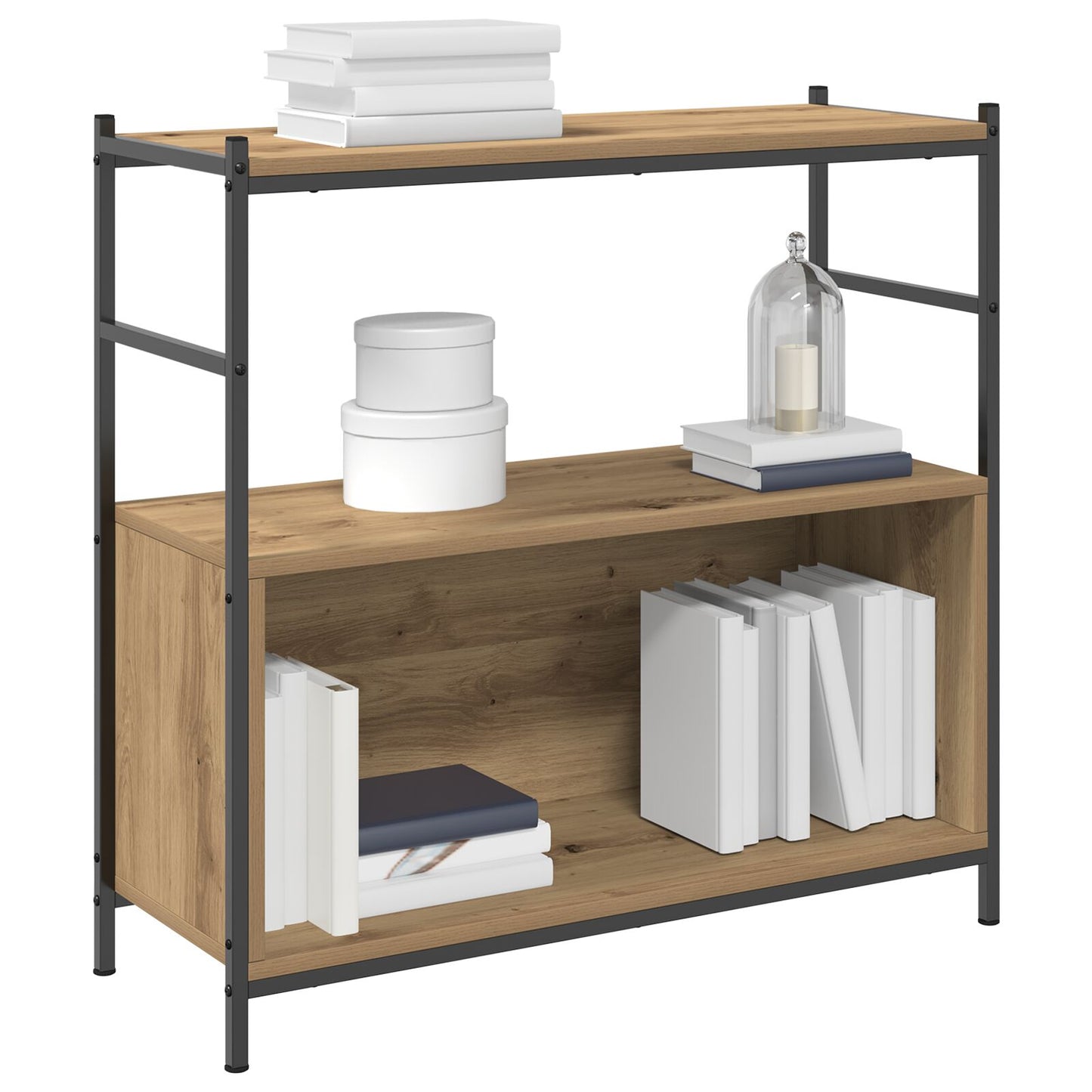 Boekenkast Artisian Eiken 80X30X Houtmateriaal 78,5 cm Artisan eiken