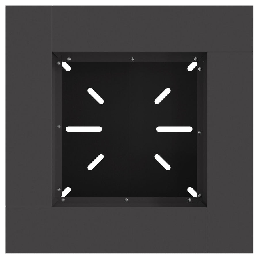 Vuurkorf Zwart Staal Koudgewalst staal/Zwart 60 x 60 x 50 cm