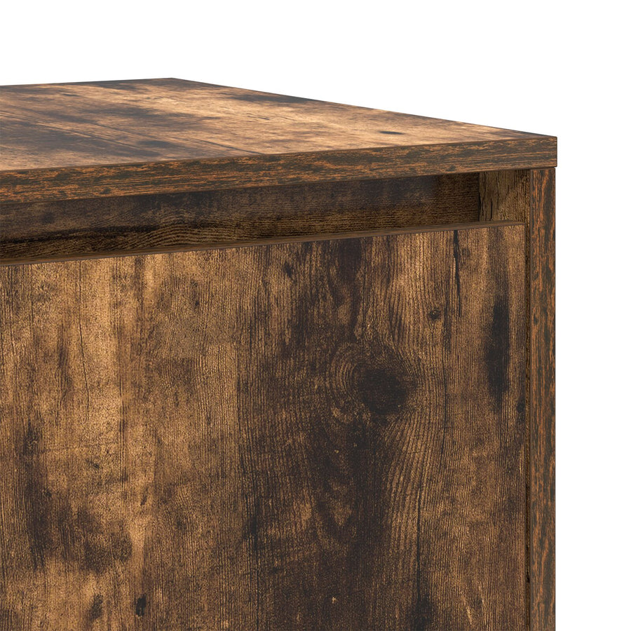Gerookt Eiken Dressoir Gerookt Eiken Hout 135 X 41 X 75 Cm Opslag