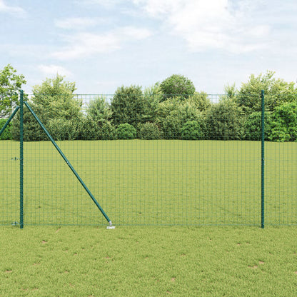 Hekpalen Met Spijker 52 Stuks Ø32 Mm Gegalvaniseerd Staal Groen 170 cm 52x spike post