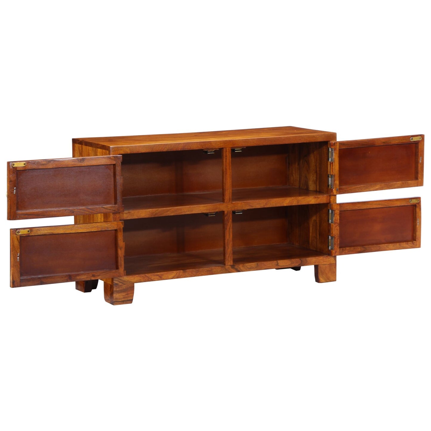 Schoenenkast 90X35X55 Cm Massief Acaciahout