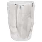 Kruk aluminium zilver 33x33x45 cm