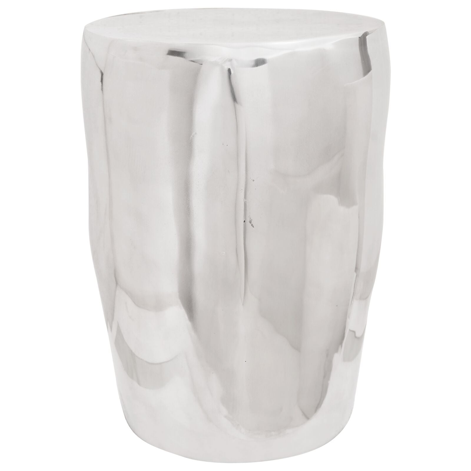Face Kruk Zilver 33X33X45 Cm Aluminium