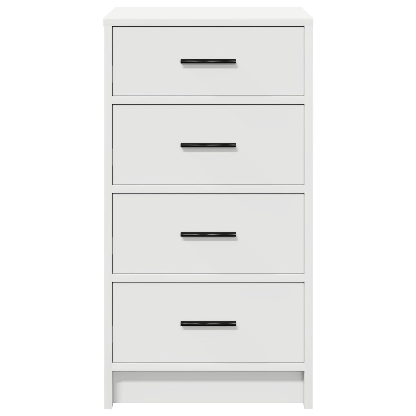 Dressoir 40X41X75 Cm Bewerkt Hout Wit
