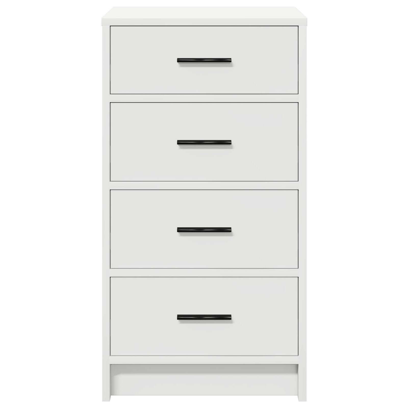 Dressoir 40X41X75 Cm Bewerkt Hout Wit
