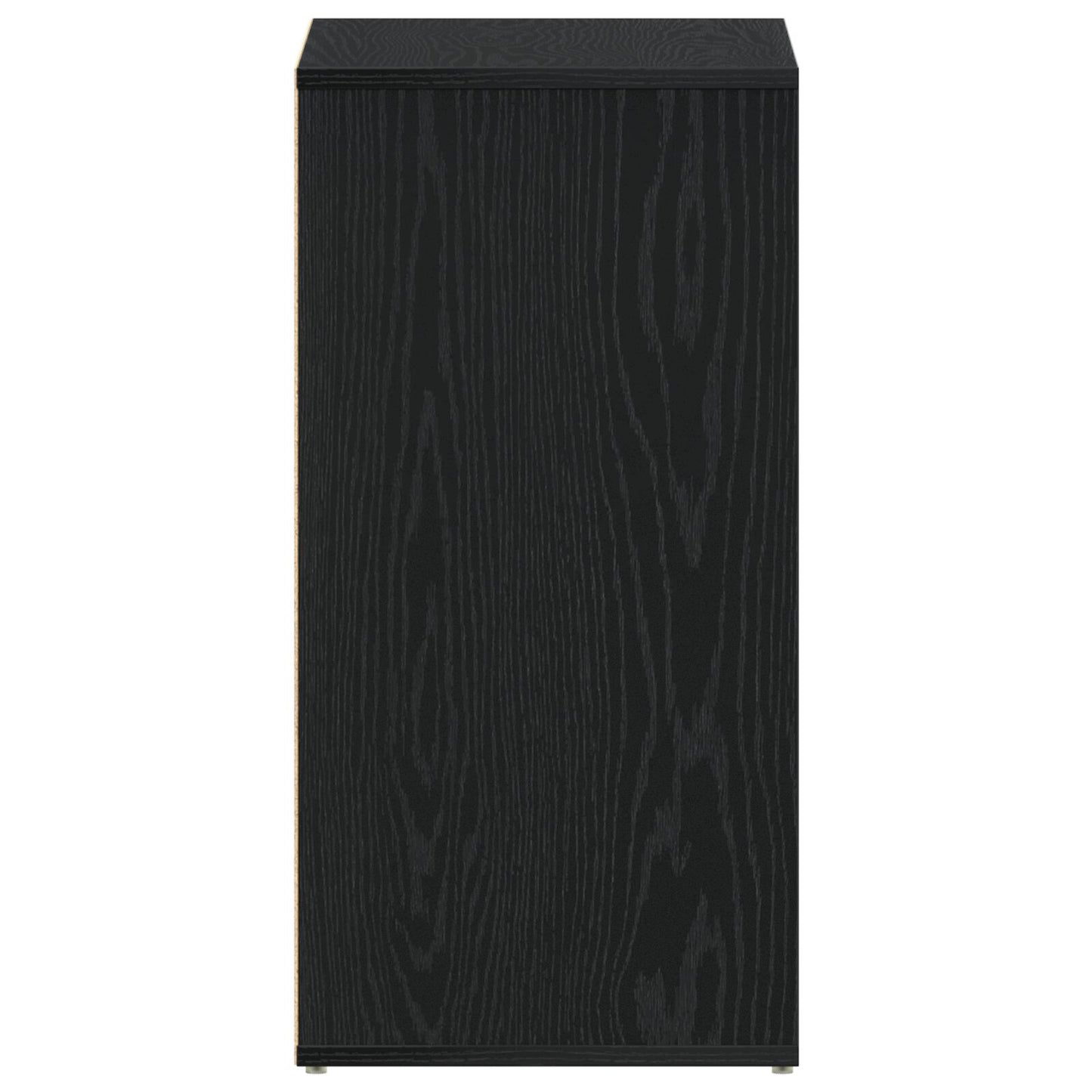 Schoenenkast Geengineerd Hout Zwart eiken 60 x 35 x 70 cm