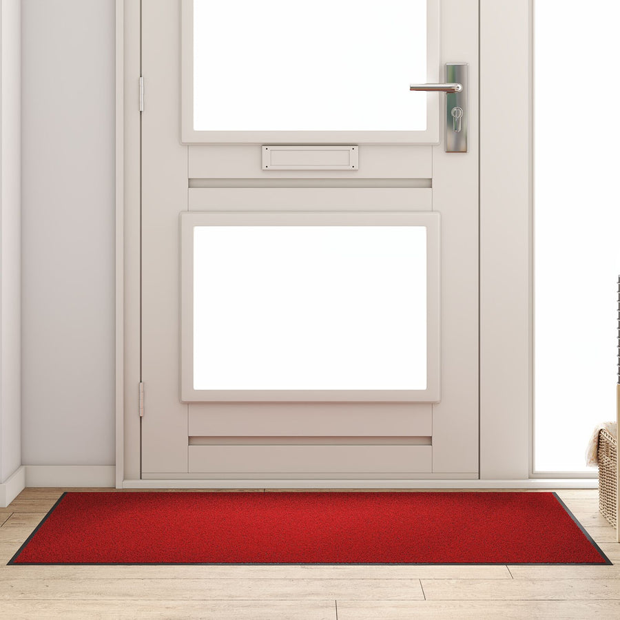 Deurmat Rechthoekig Rood 90X150 Cm