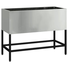 Verhoogde Tuinbak Gegalvaniseerd Staal Verzinkt staal 60 x 26 x 45 cm
