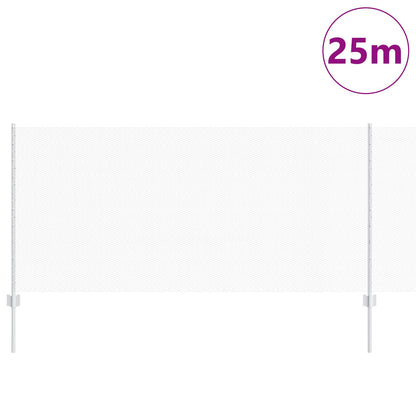 Tuinhekset Set Van 2 Gegalvaniseerd Staal 1 M Hoog, 25 M Lang