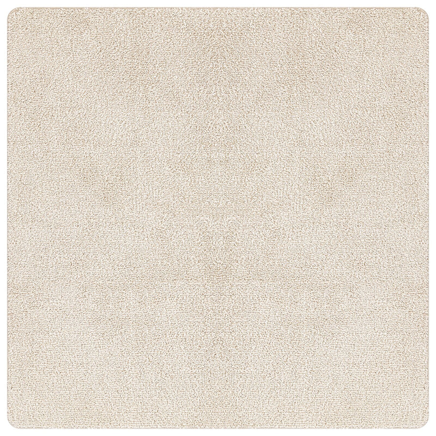 Vloerkleed (168) 100% Pp Crème 120 x 120 cm