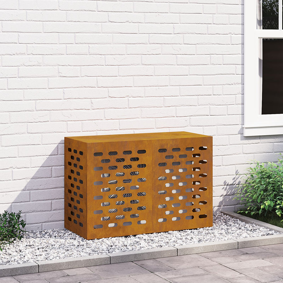 Airconditionerhoes Verweerd staal 90 x 40 x 60 cm