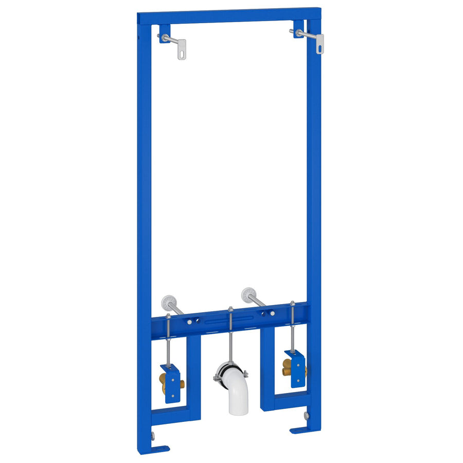 Badkameraccessoire Bevestigingen Blauw Metaal, Kunststof voor bidetsysteem