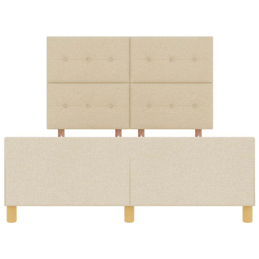 Bedframe Crème 140X200 Cm Stof Crème