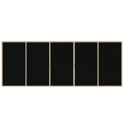11-Delige Tuin Eetset Beige Poly Rattan Wit