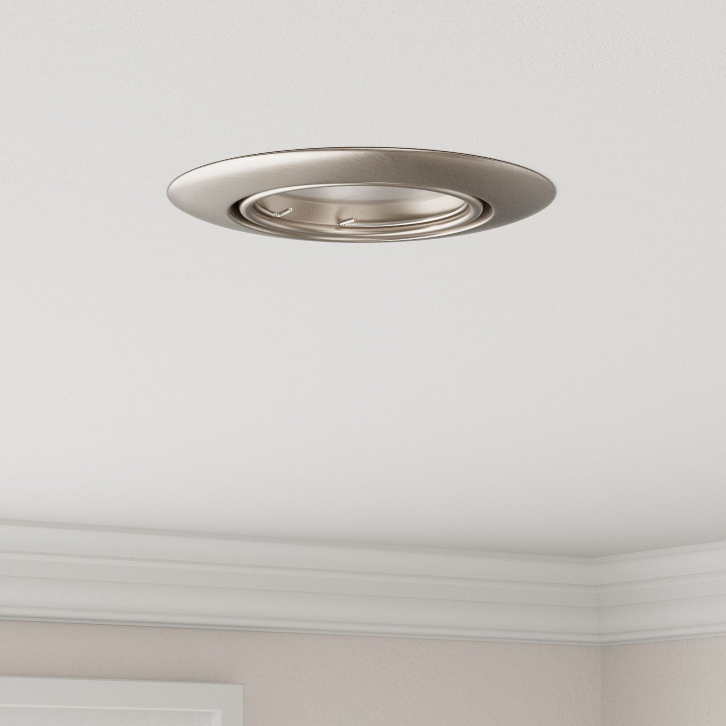 Lampen Set Van 12 Metaal 9 Cm Ingebouwde Lampen Rond Zilver