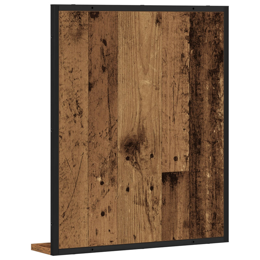 Badkamer Spiegel 50X12X60 Cm Engineered Hout Oude hout