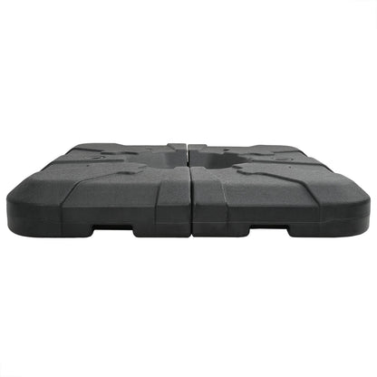 2-Piece Parasoldrager Set: 110Kg Zand Of 70Kg Water