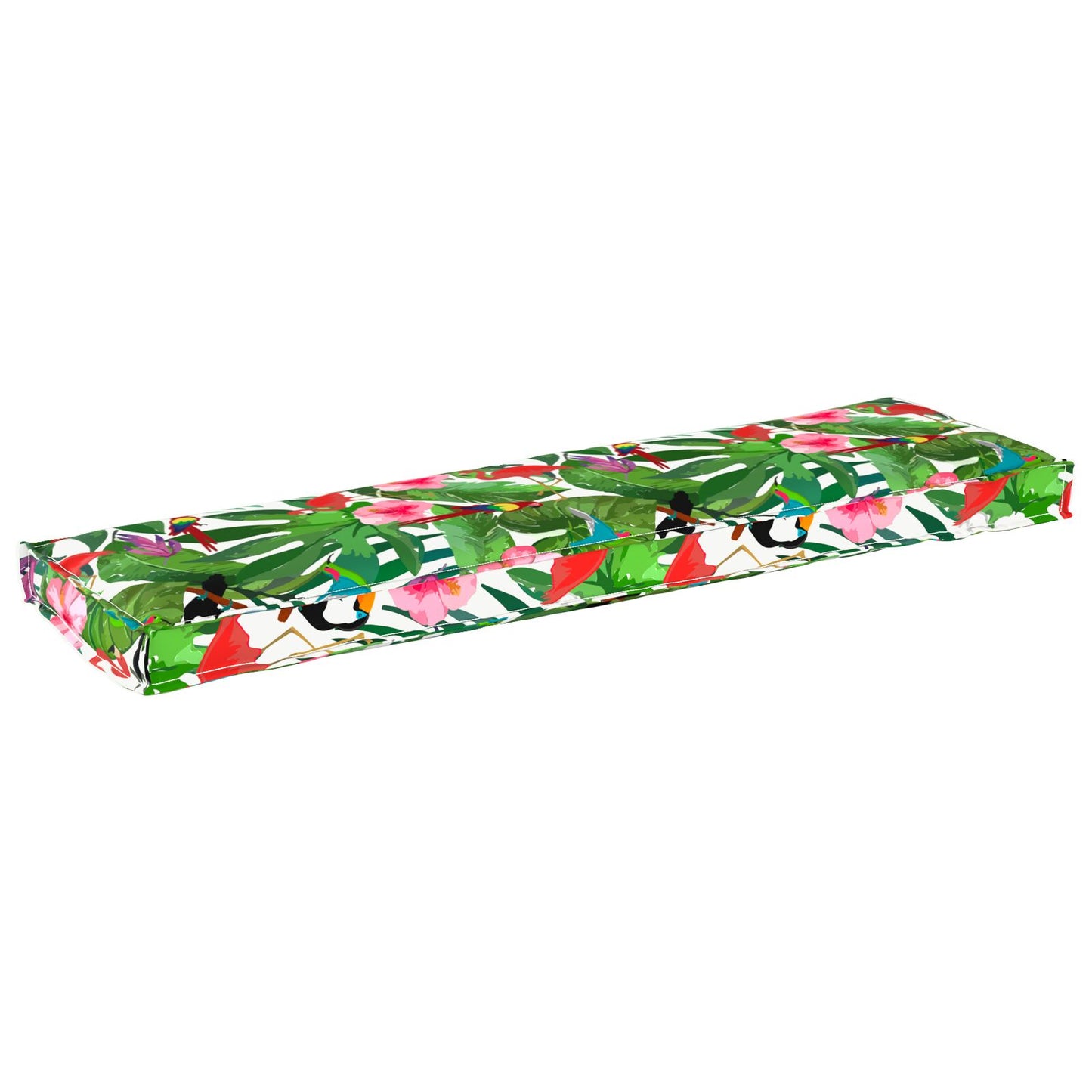 Kussen Tropical Jungle Polyester 140 X 40 X 8 Cm Tropisch jungle