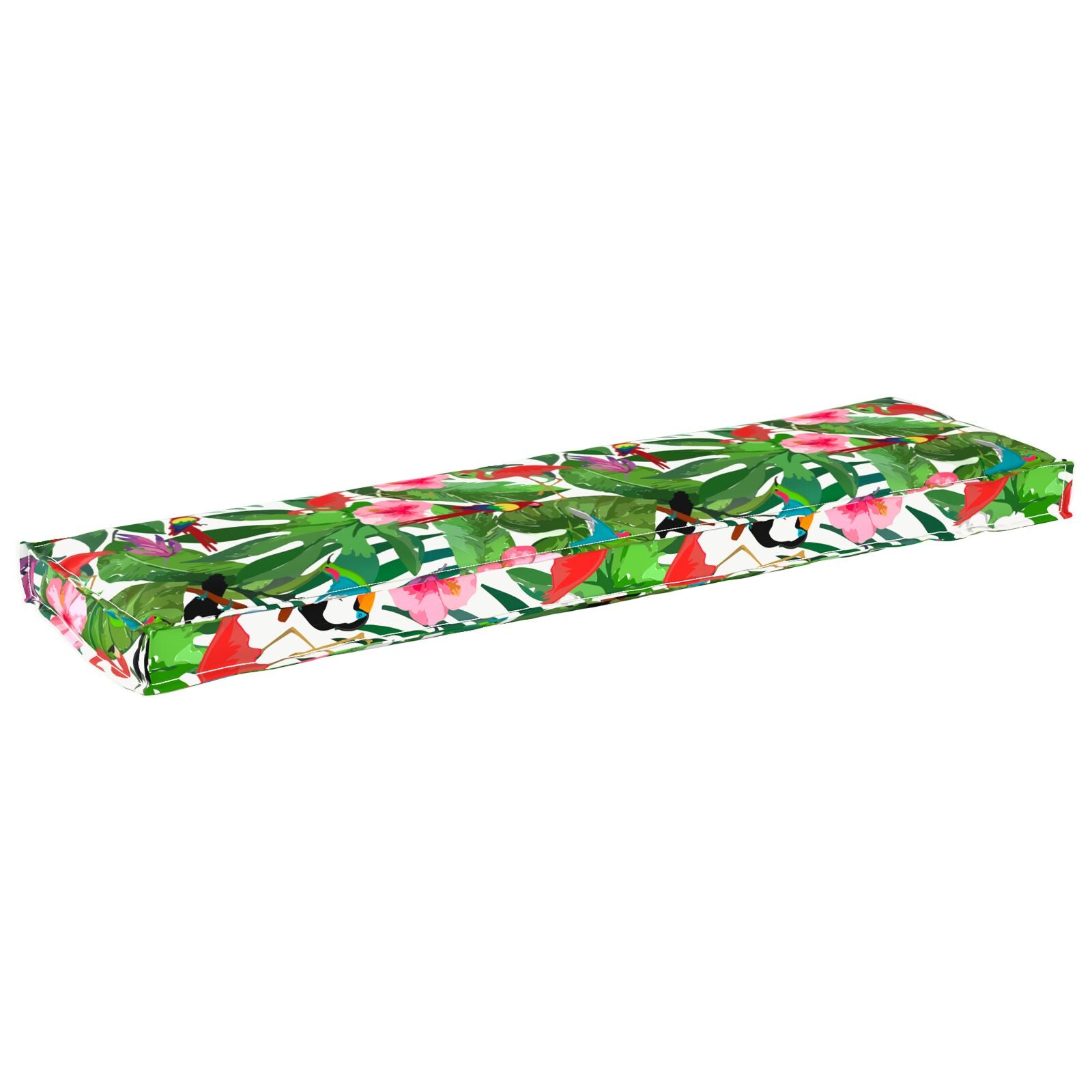 Kussen Tropical Jungle Polyester 140 X 40 X 8 Cm Tropisch jungle