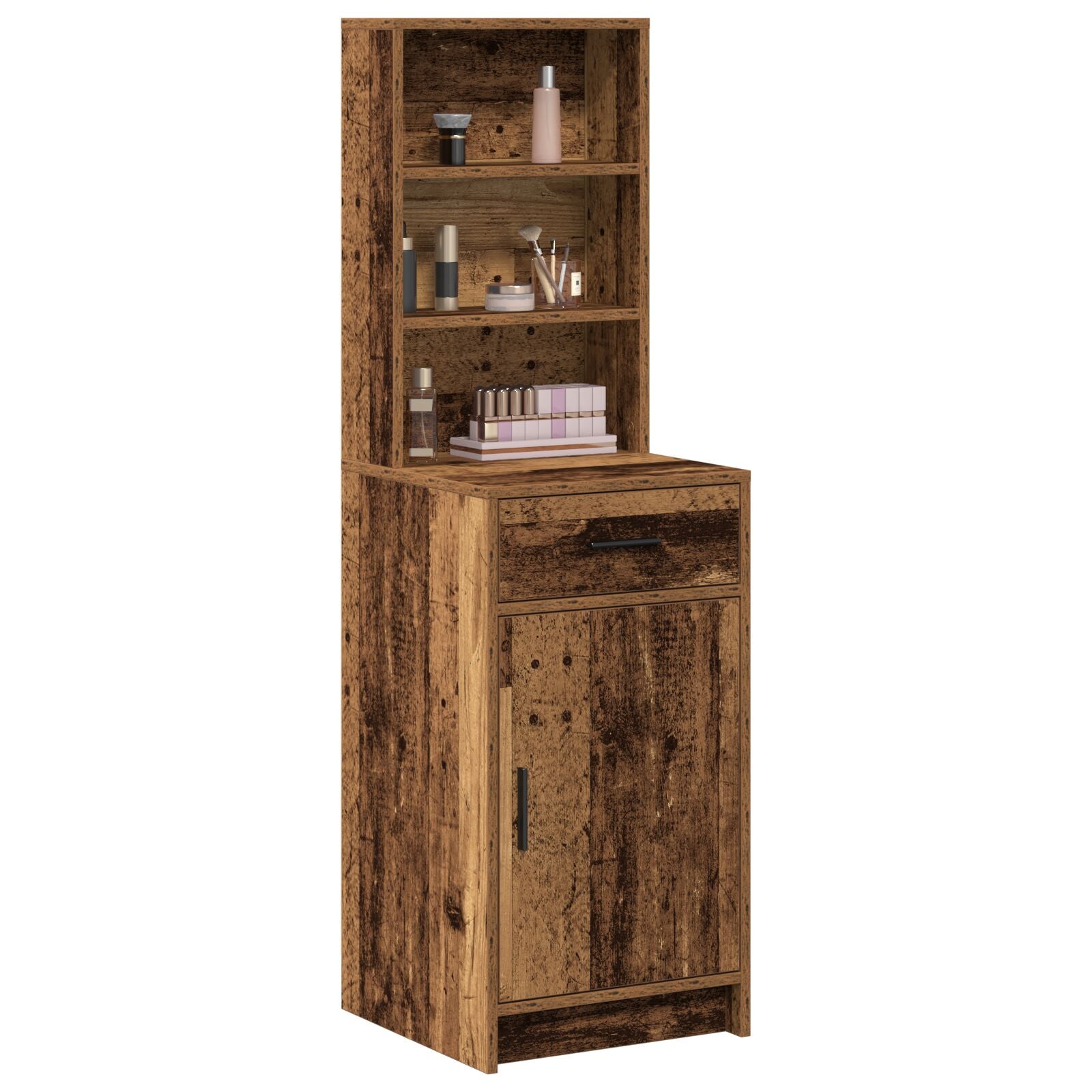 Hoge Kast 40X41X135 Cm Oude hout