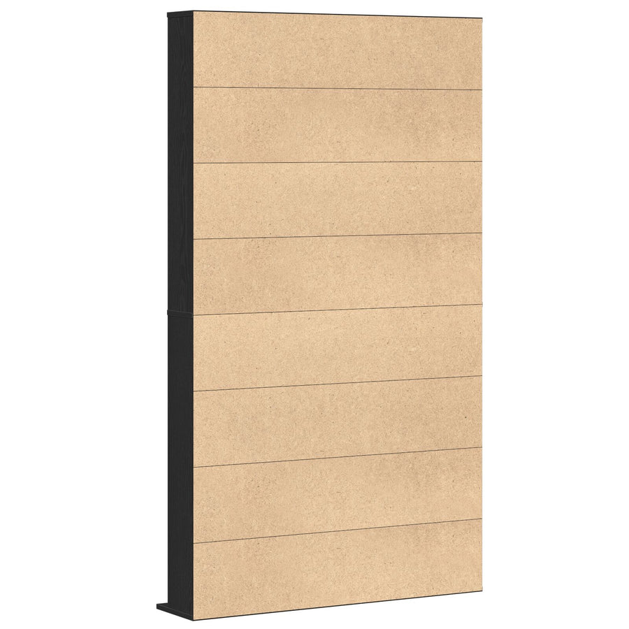 Cd-Kast Zwart Eiken 101X23X177,5 Cm Gelaagd Hout