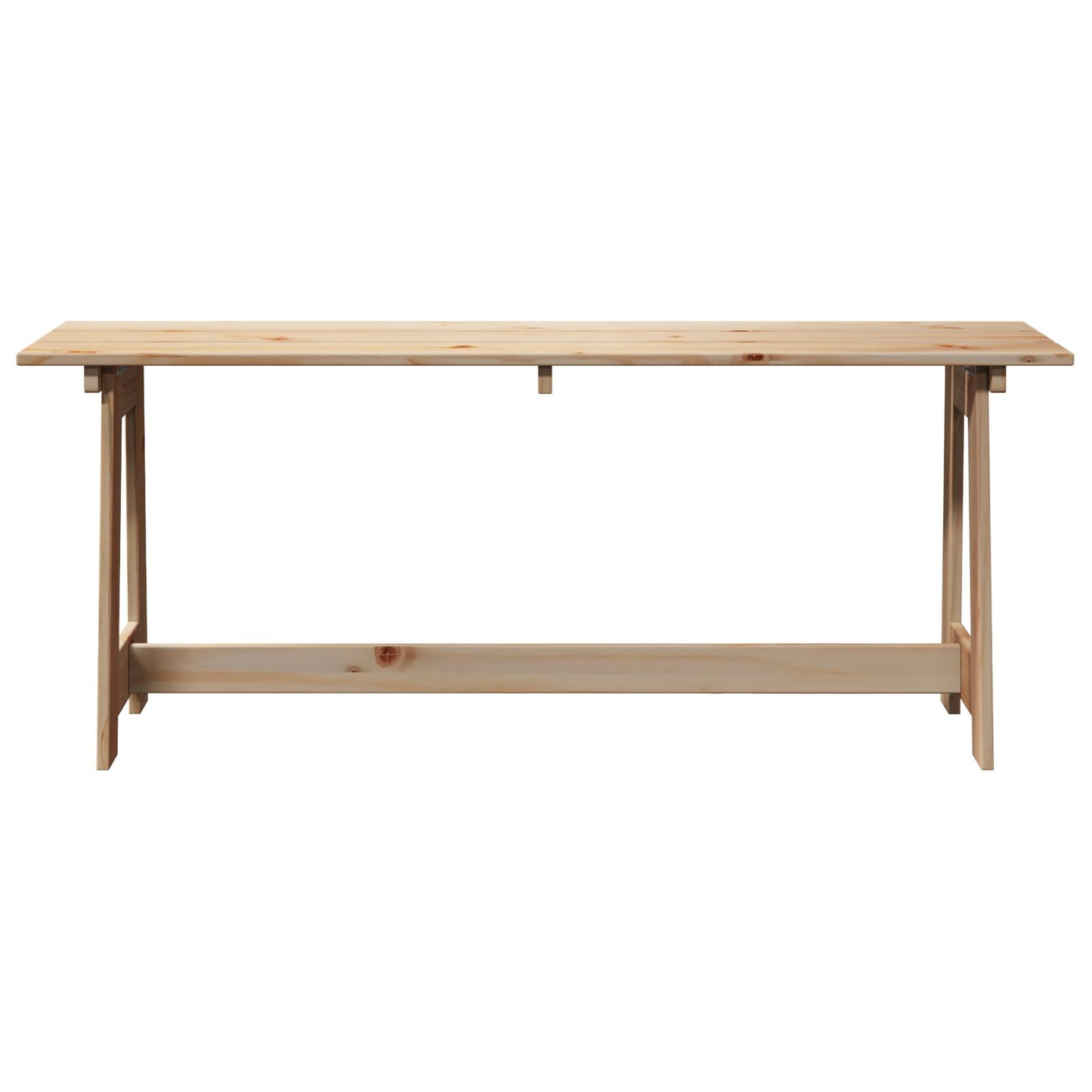 Buitenbank 119X35X47 Cm Massief Grenenhout Natuurlijk