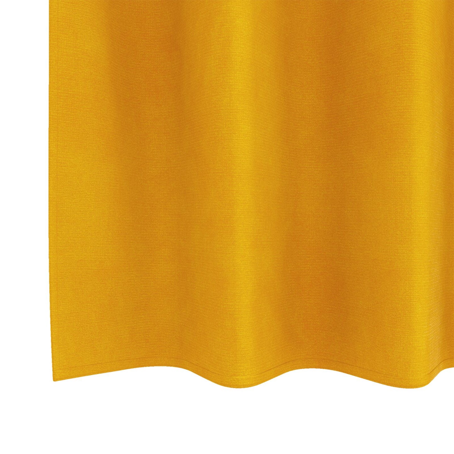 Verduisteringsgordijnen 2 Stuks Velvet Mosterdgeel 140 x 225 cm met oogjes